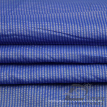 Resistente al agua y al aire libre ropa deportiva al aire libre chaqueta tejida rayas Jacquard 25% Nylon + 75% de tela de poliéster (NJ047)